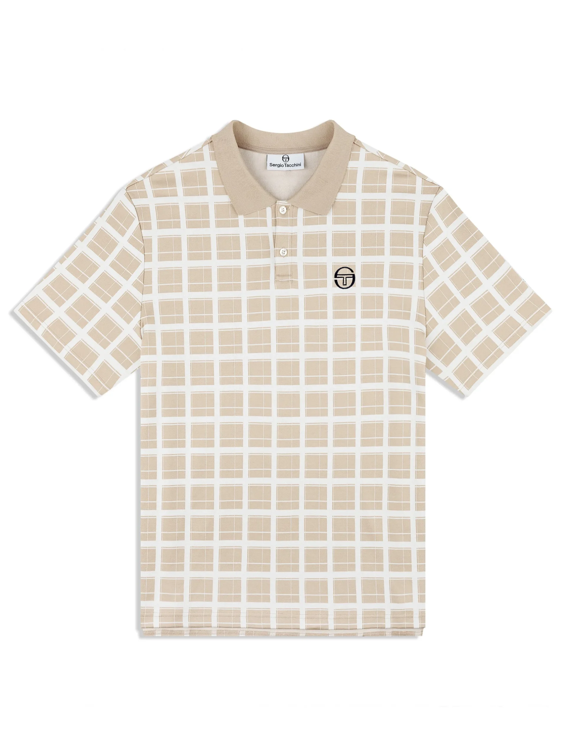 Damarindo Check Polo- Humus