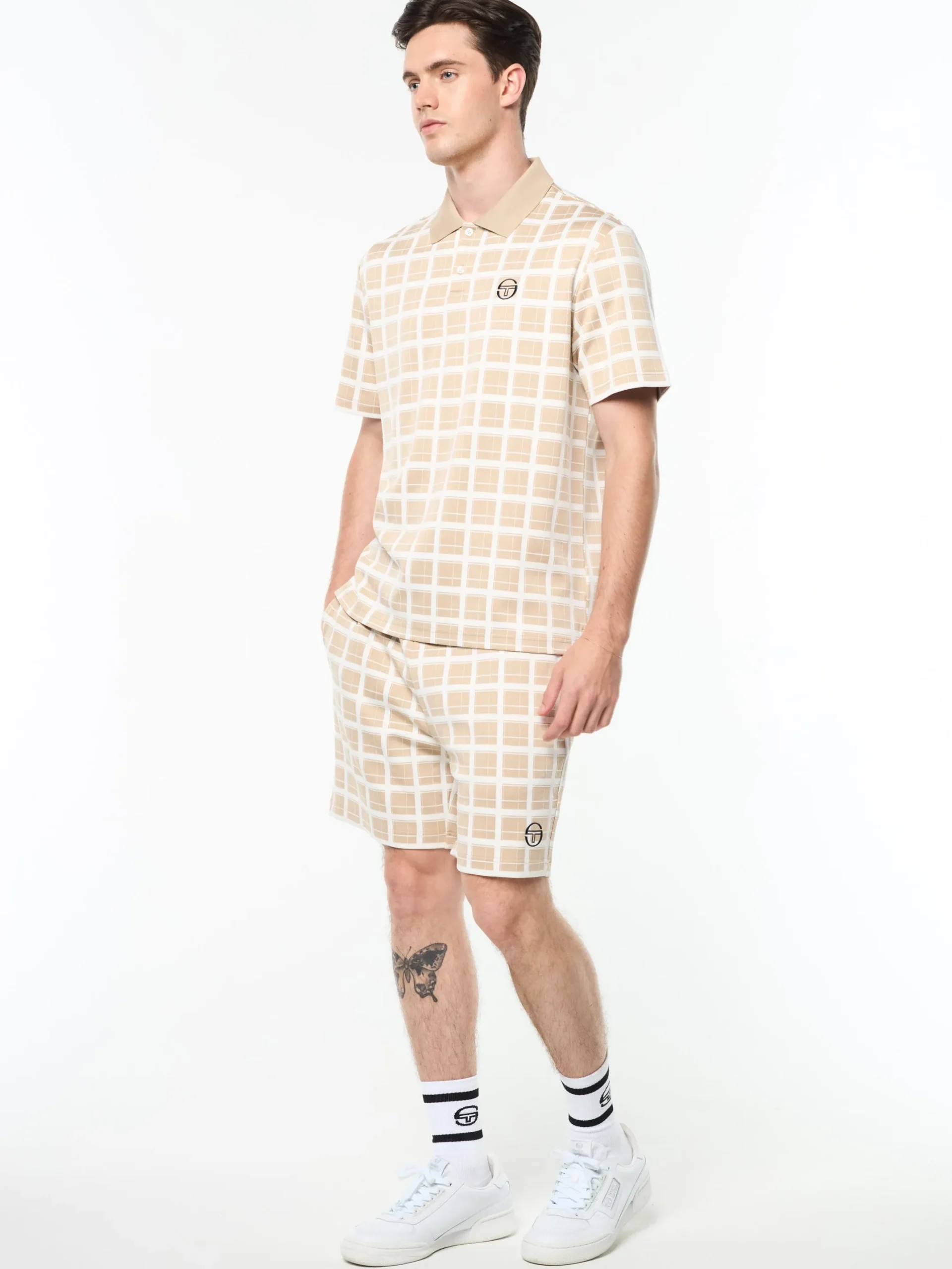 Damarindo Check Polo- Humus