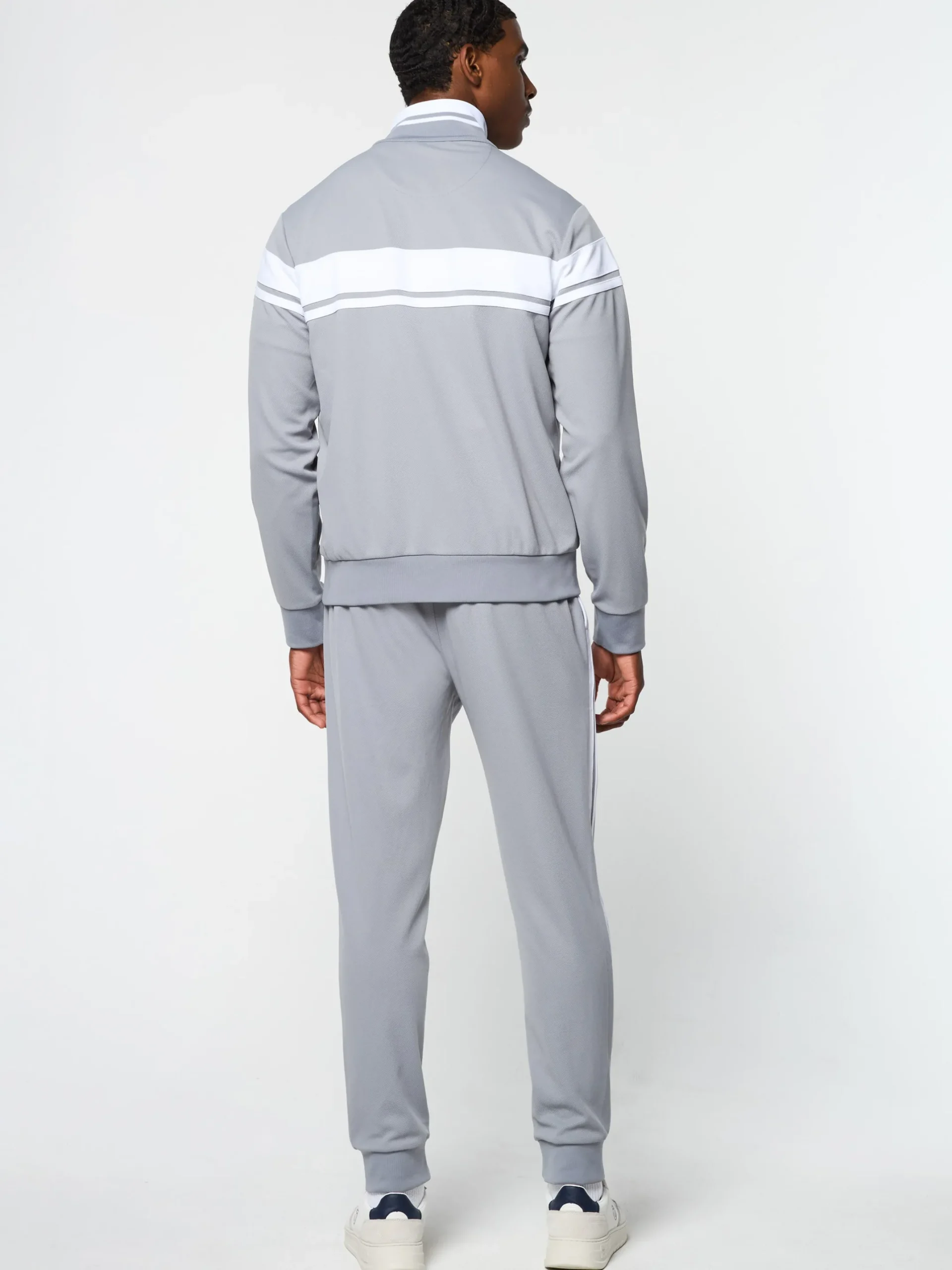 Damarindo Jacket- Sleet/ White