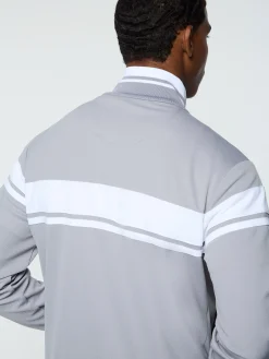 Damarindo Jacket- Sleet/ White