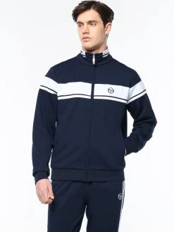 Damarindo Track Jacket Archivio- Maritime Blue/ White