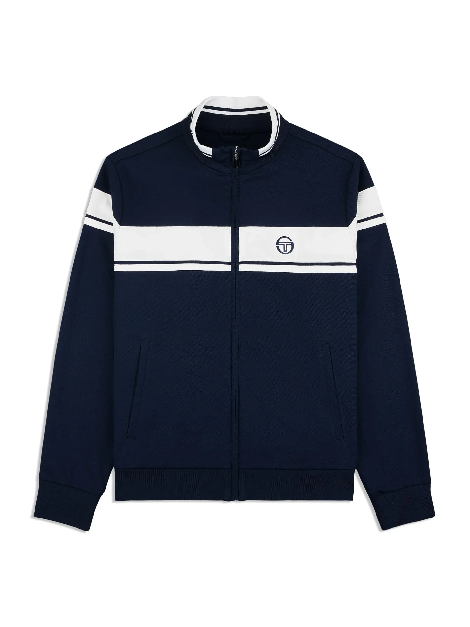 Damarindo Track Jacket Archivio- Maritime Blue/ White