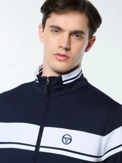 Damarindo Track Jacket Archivio- Maritime Blue/ White
