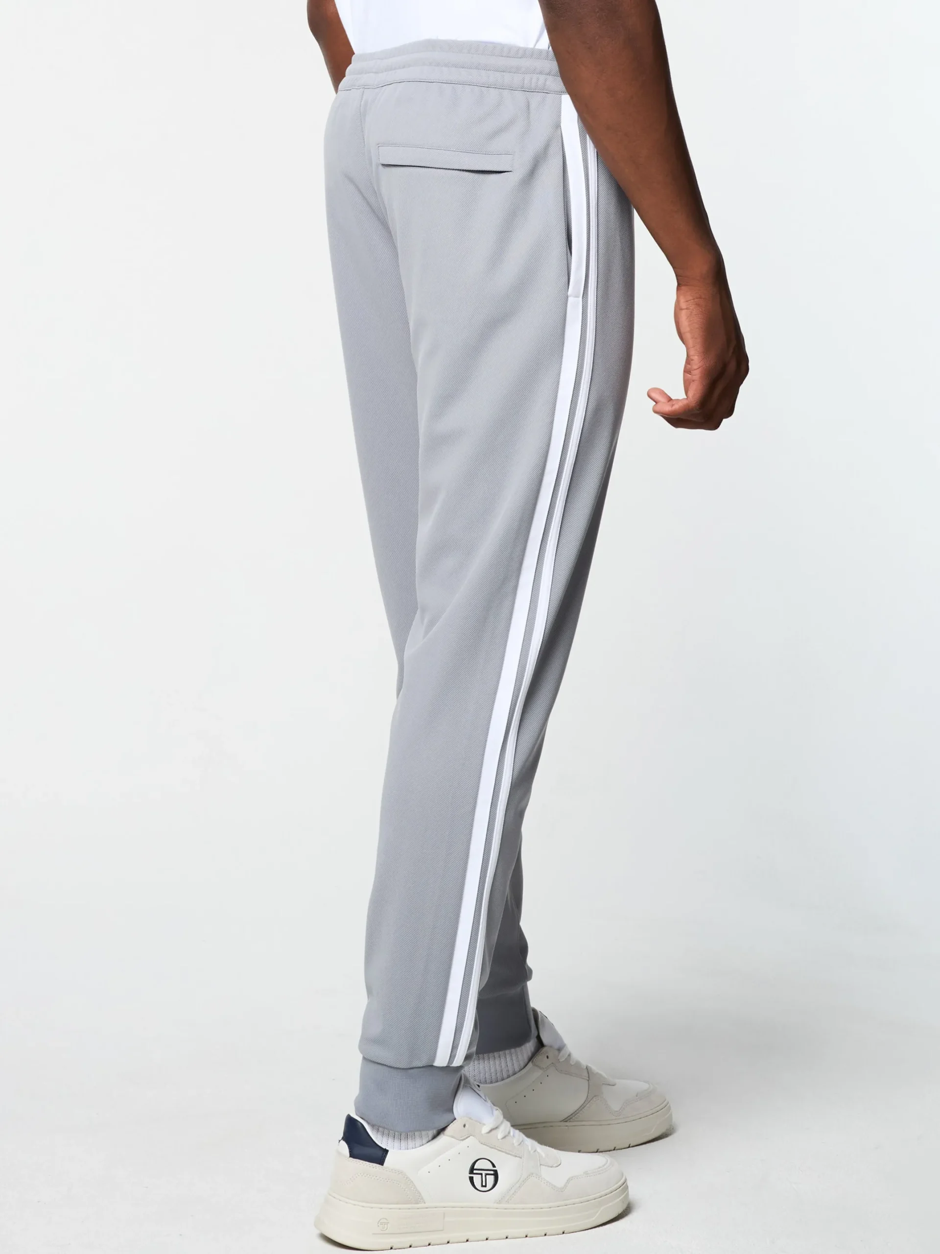 Damarindo Track Pant Archivio- Sleet/ White