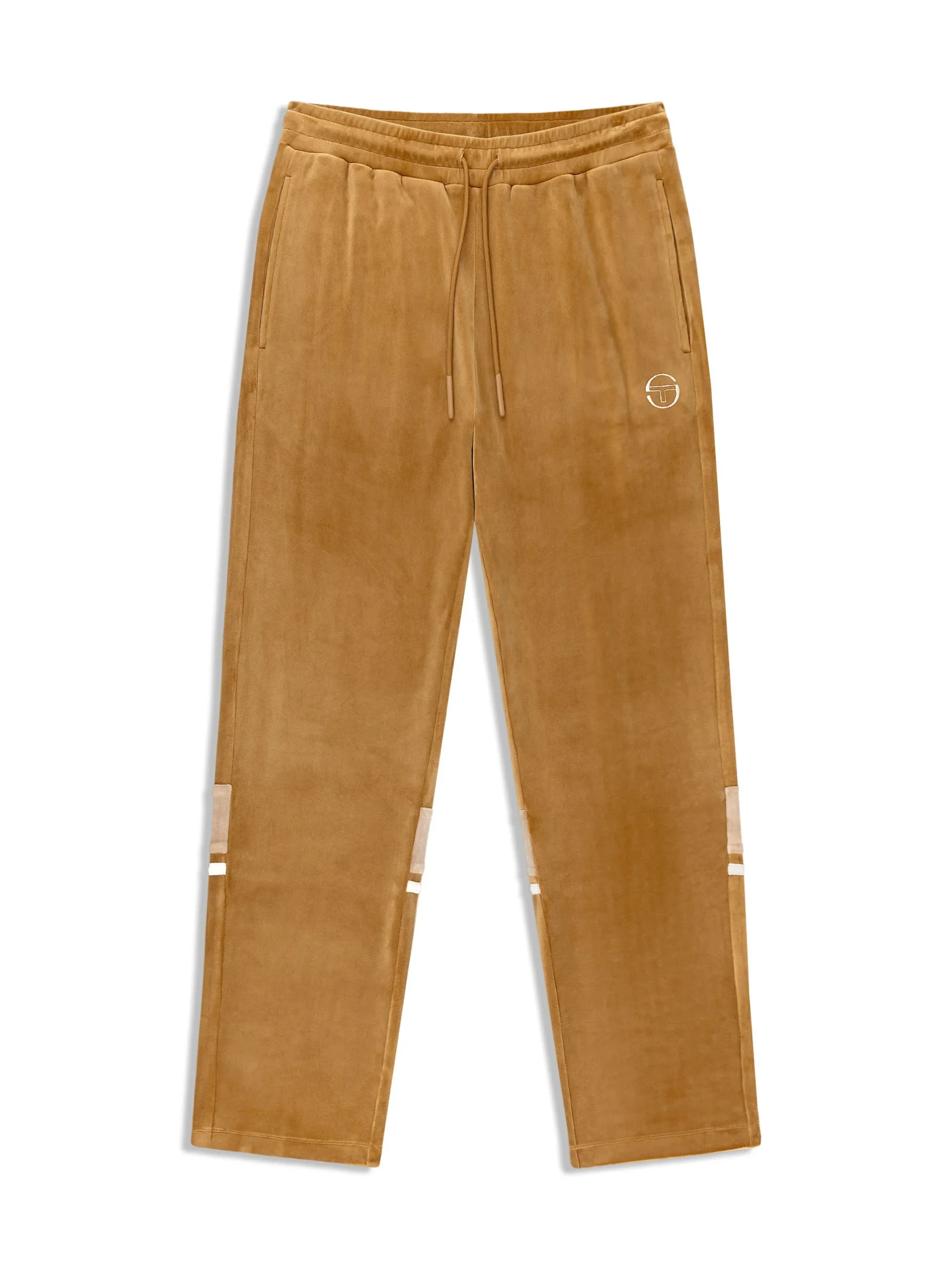Damarindo Velour Track Pant- Bronze Brown