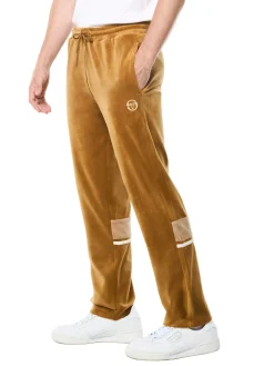 Damarindo Velour Track Pant- Bronze Brown