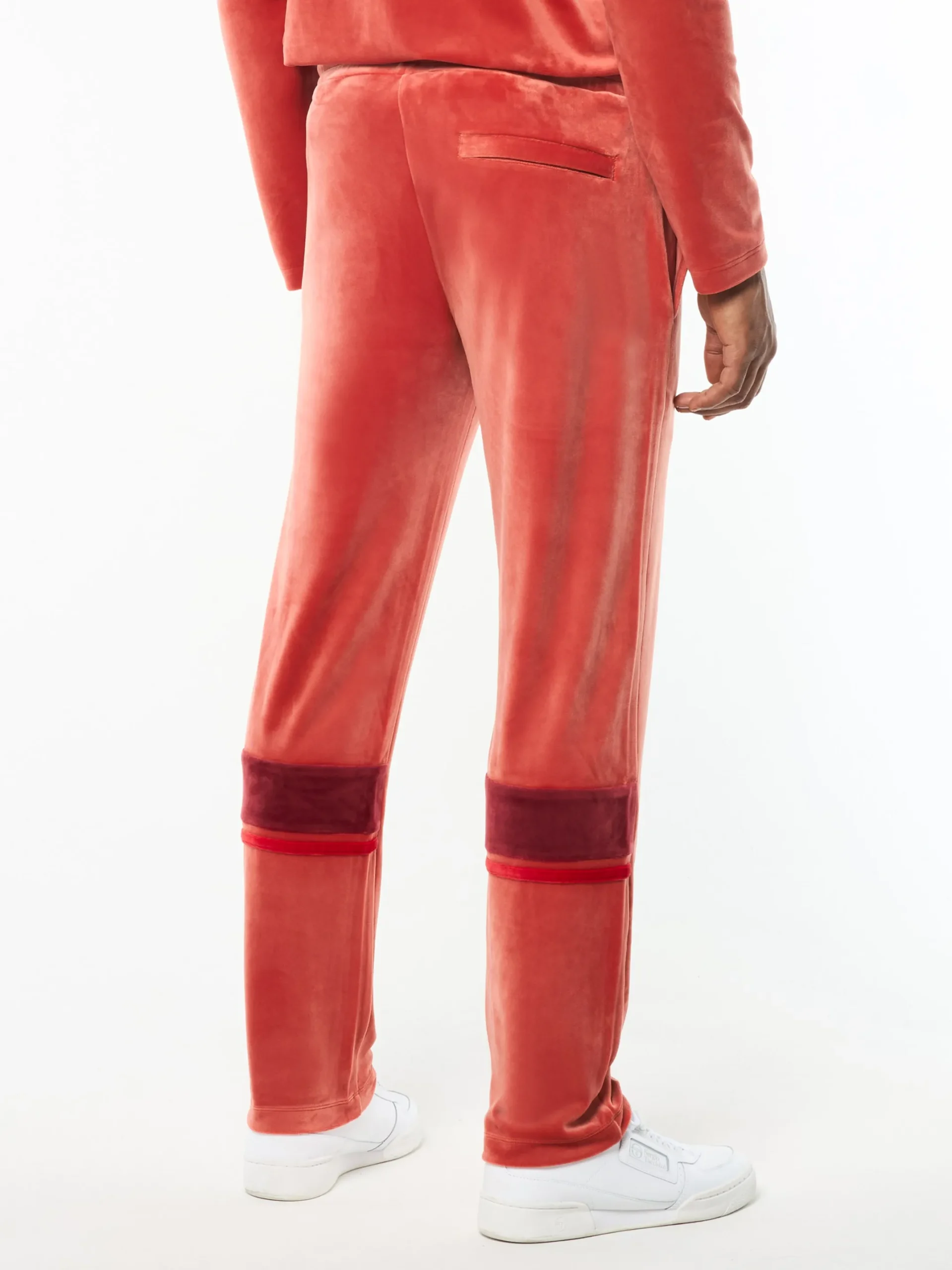 Damarindo Velour Track Pant- Hot Sauce