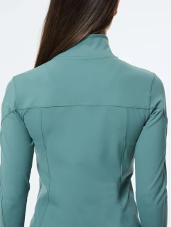Delfina Contour Jacket- Duck Green