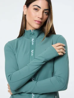 Delfina Contour Jacket- Duck Green