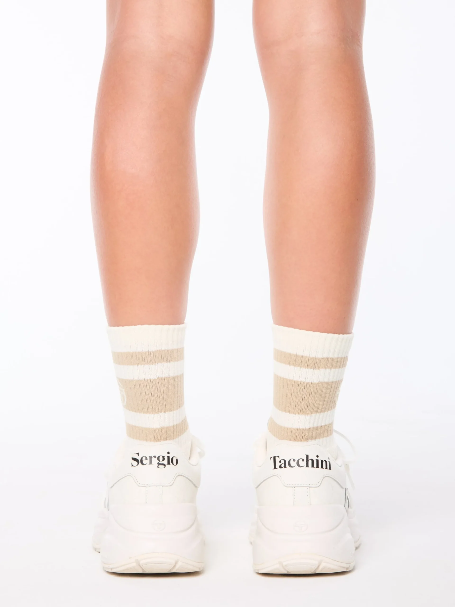 DI Base Logo Sock-Gardenia