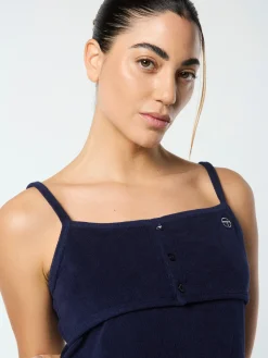 Edda Tank Top- Maritime Blue