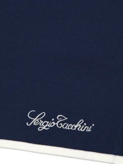 Enzo Knit Shorts- Maritime Blue