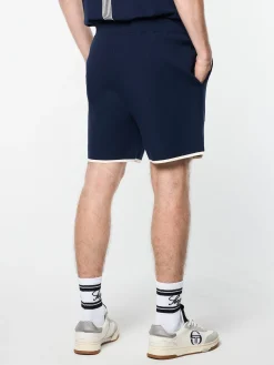 Enzo Knit Shorts- Maritime Blue