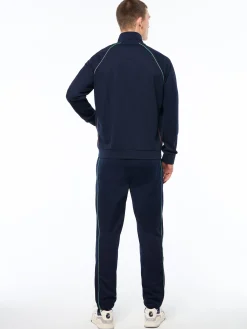 Eredita Track Jacket-Maritime Blue
