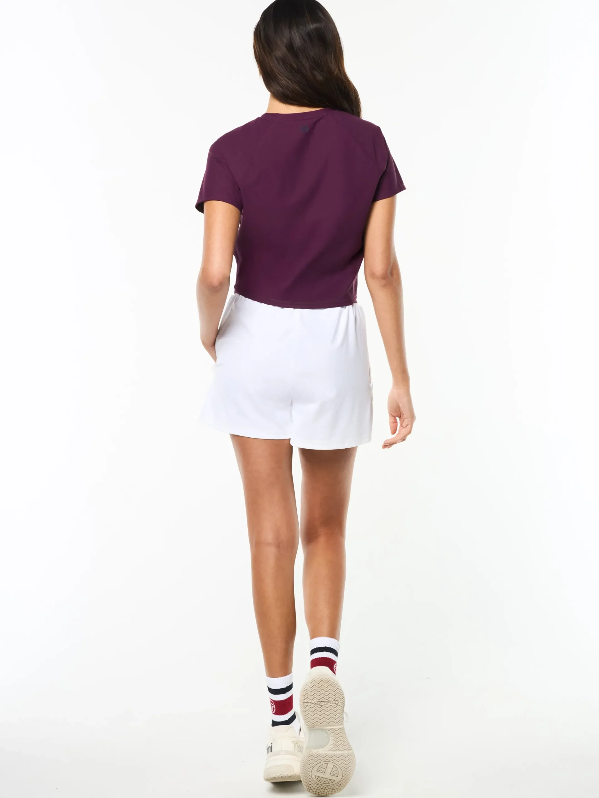Eva Cropped Top- Potent Purple