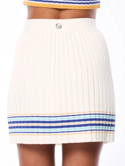 Fausta Knit Skirt-Gardenia
