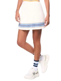 Fausta Knit Skirt-Gardenia
