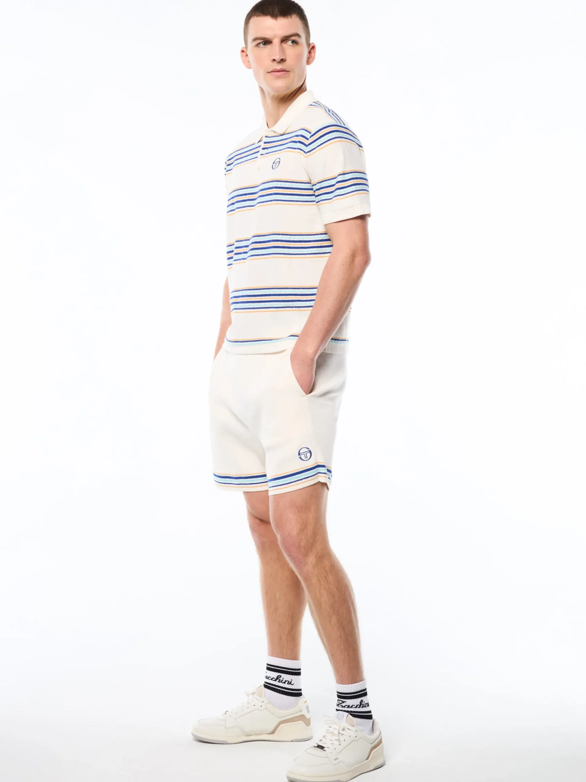 Fausto Sweater Polo-Gardenia
