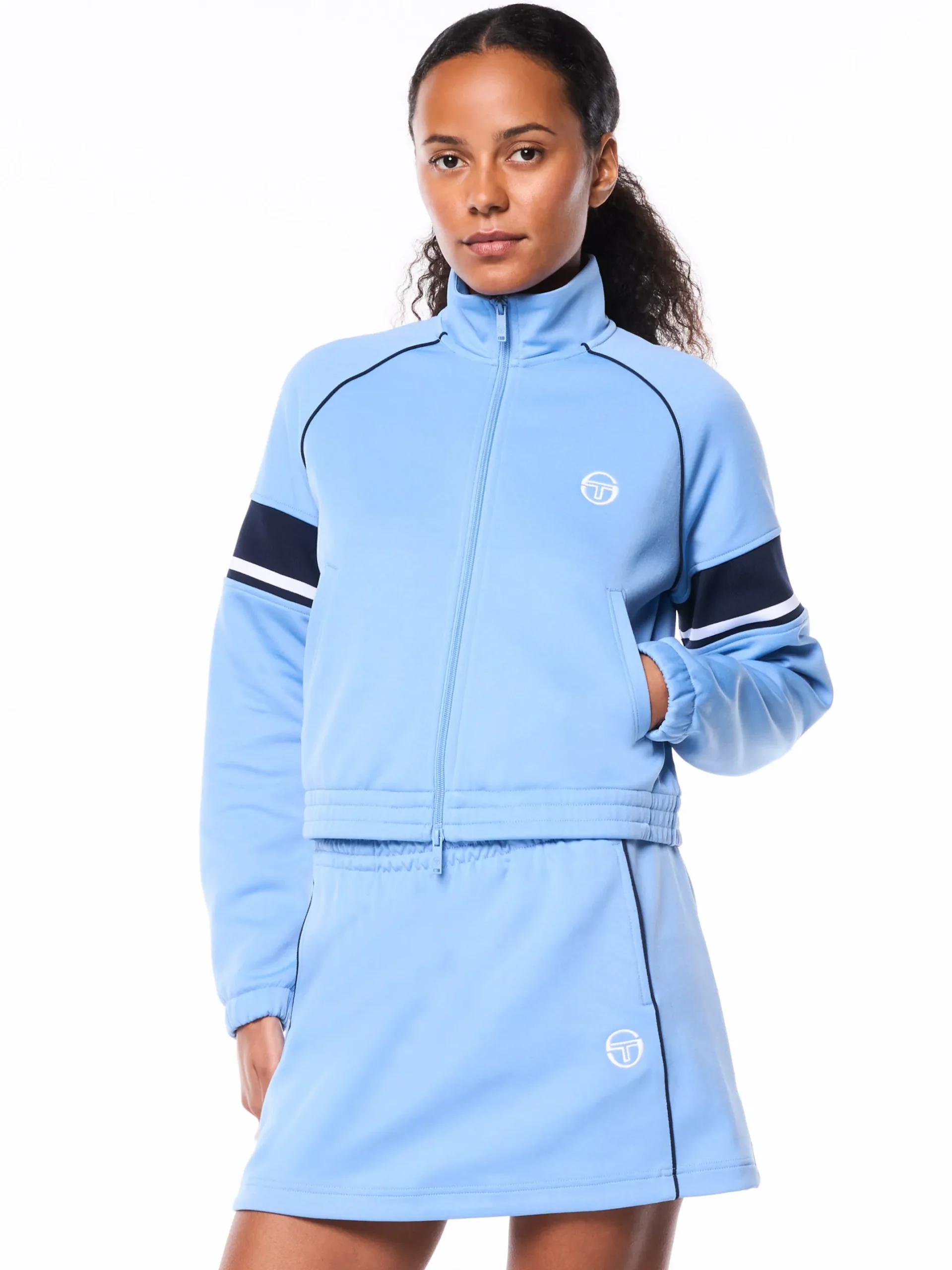 Fia Track Jacket-Della Robbia Blue
