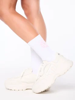 Fresca Sock-Brilliant White