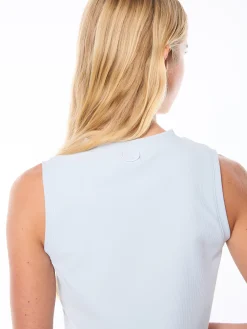 Garbo Tank Top-Baby Blue