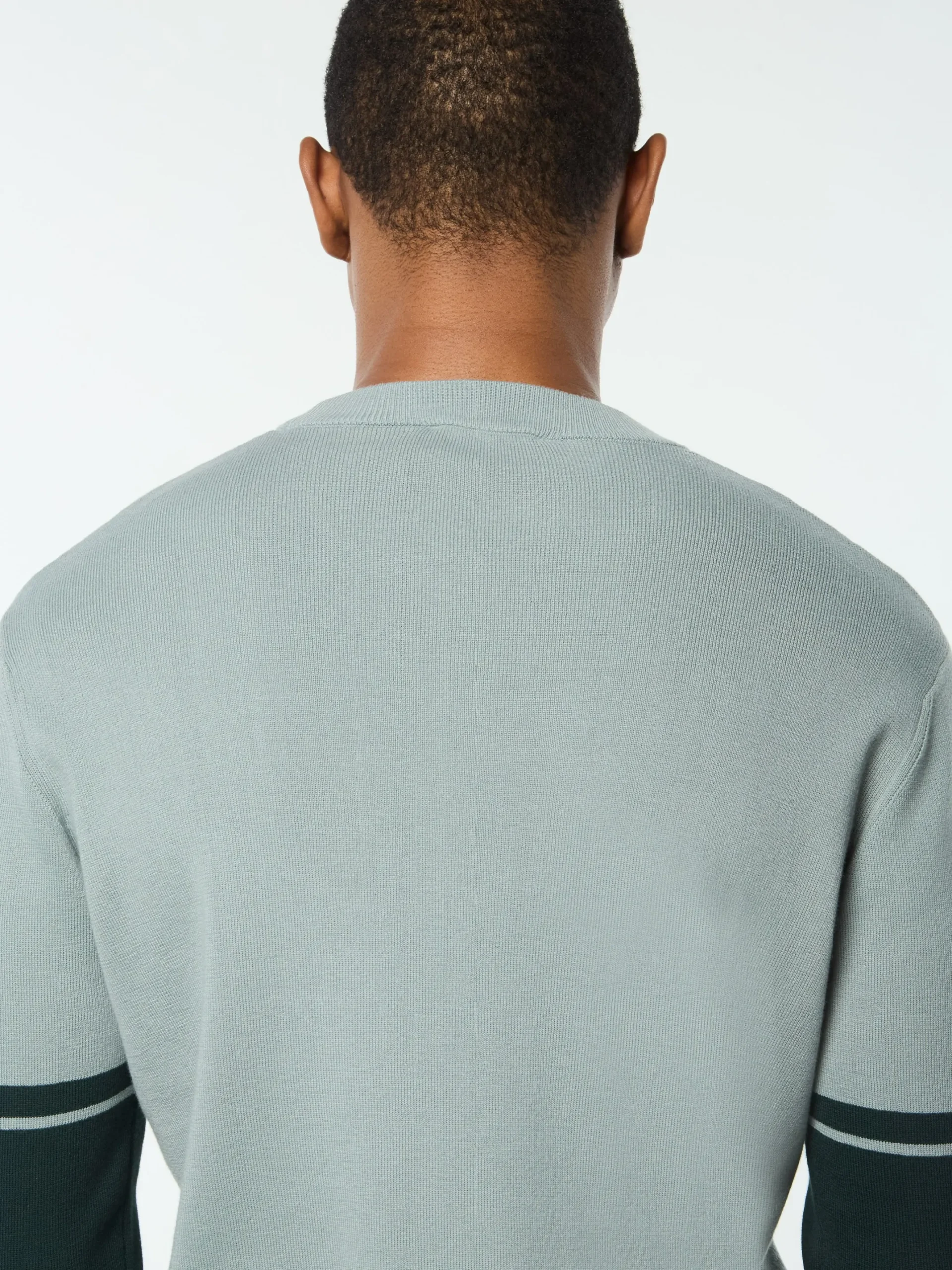 Giovane Crewneck- Slate Gray