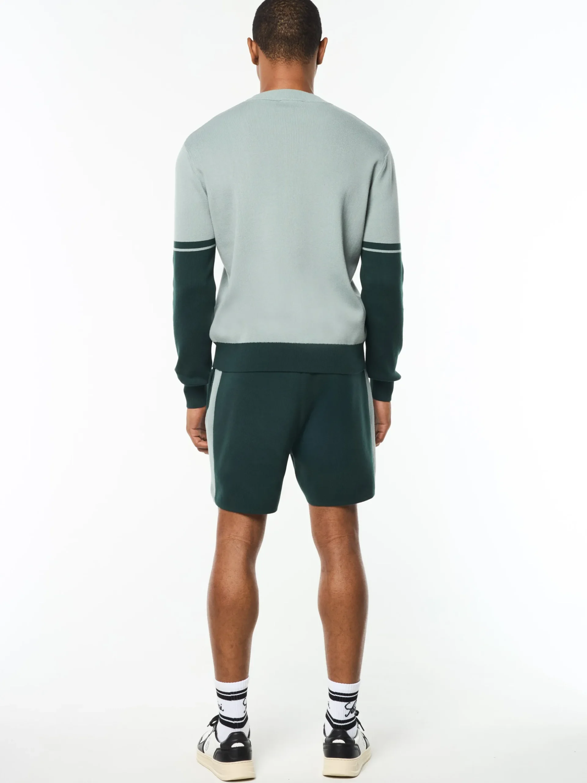 Giovane Crewneck- Slate Gray