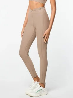 Giulia Leggings- Taupe Grey