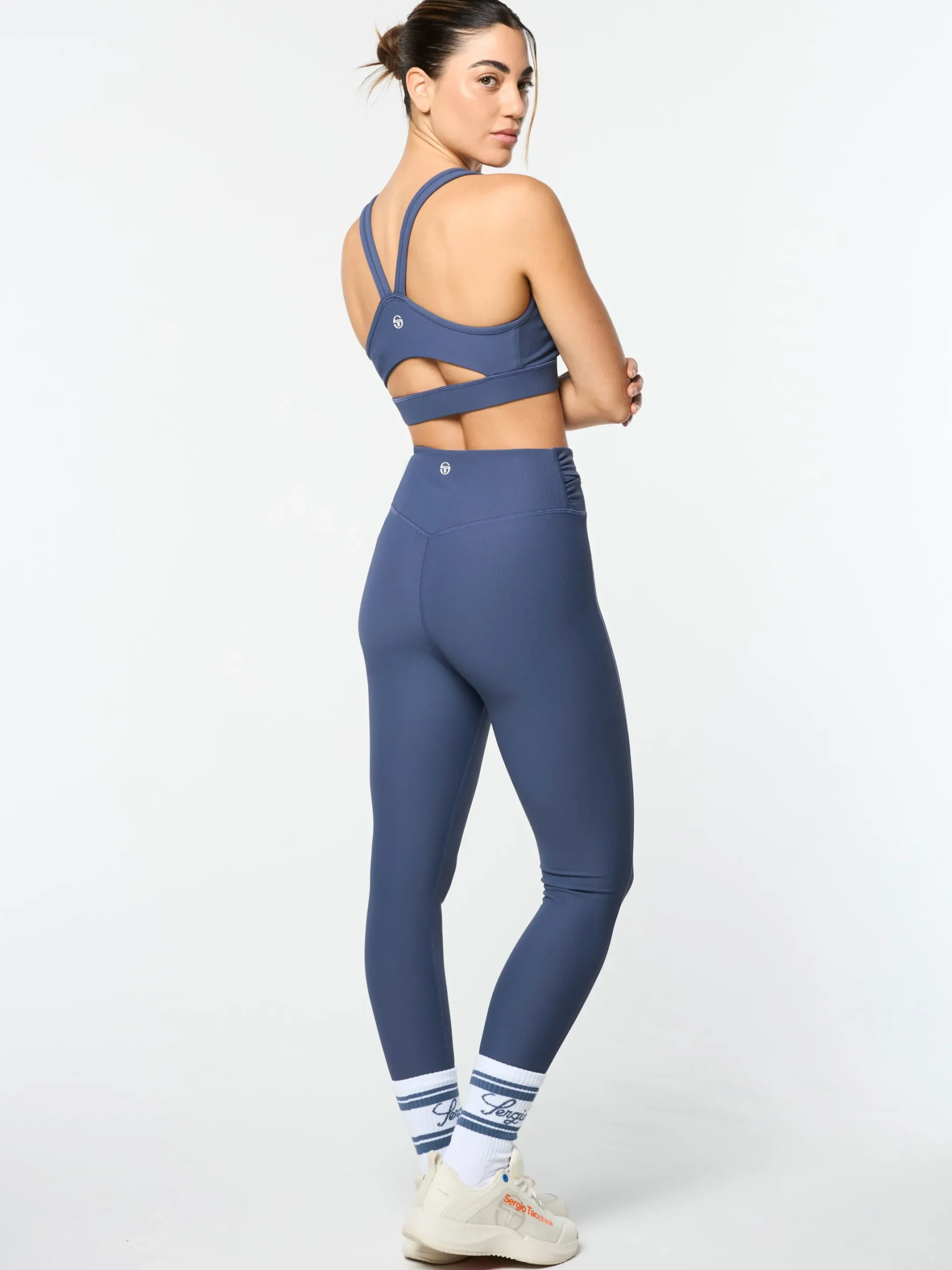 Giulia Sports Bra- Blue Indigo