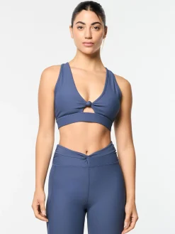 Giulia Sports Bra- Blue Indigo