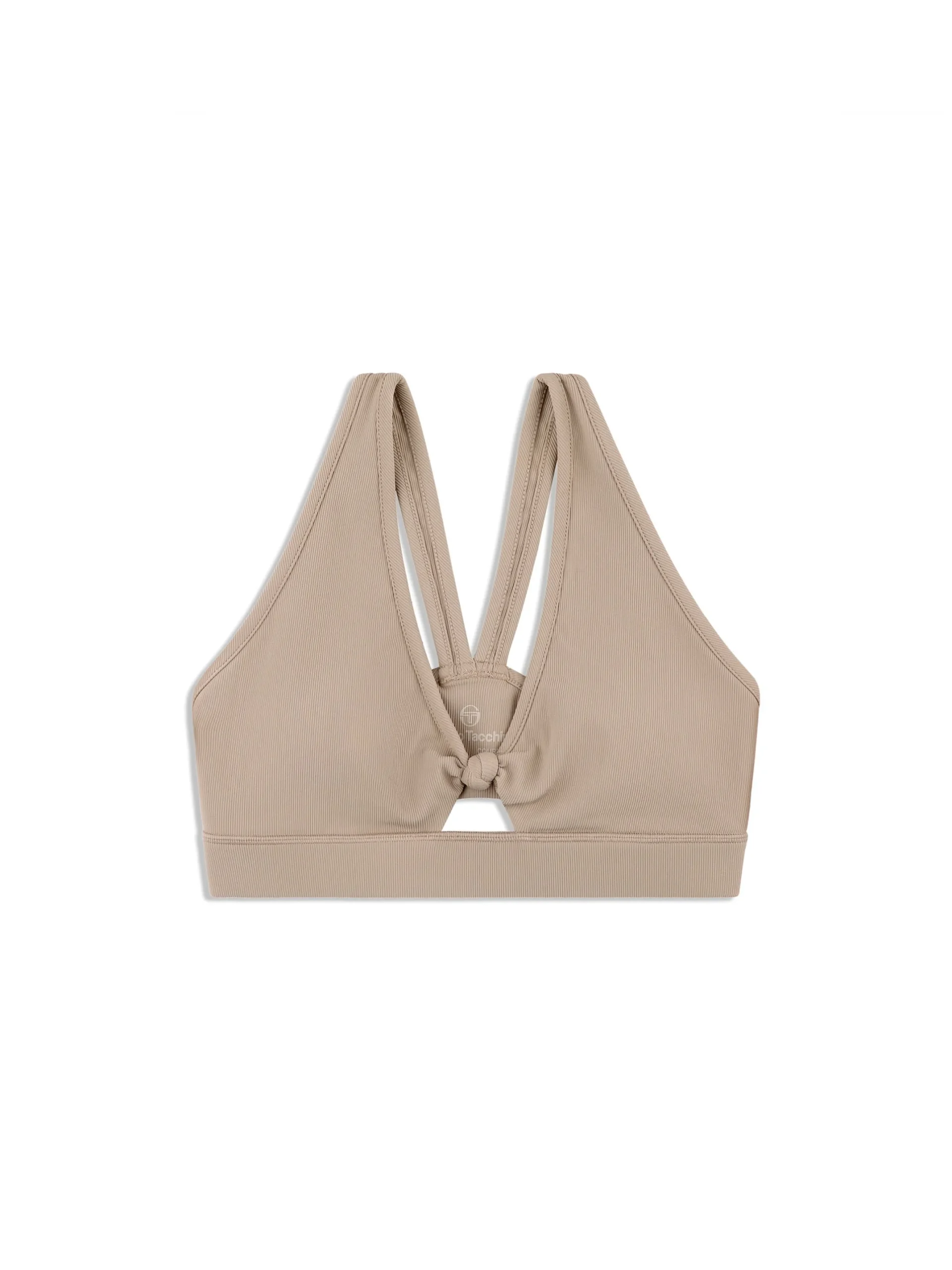 Giulia Sports Bra- Taupe Grey