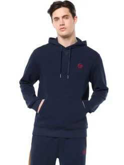 Grafico Hoodie- Maritime Blue