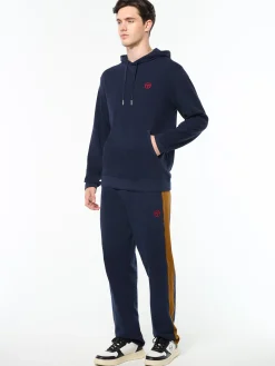 Grafico Hoodie- Maritime Blue