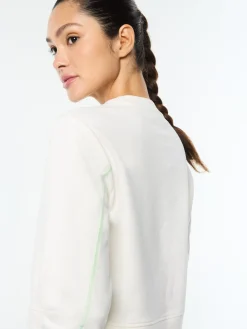 Greta Crewneck- Gardenia