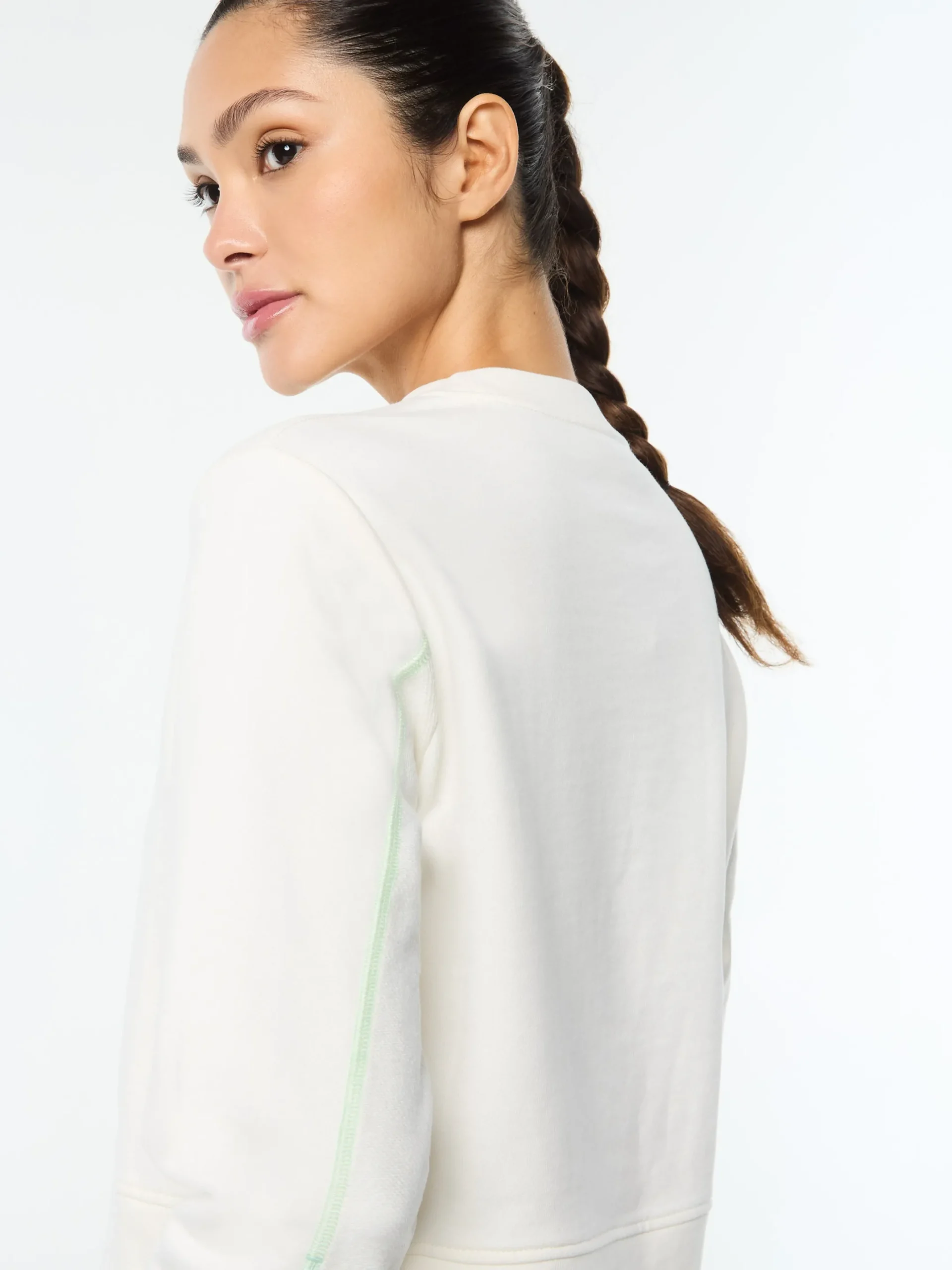 Greta Crewneck- Gardenia