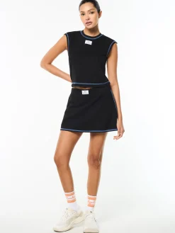 Greta Skort- Black Beauty
