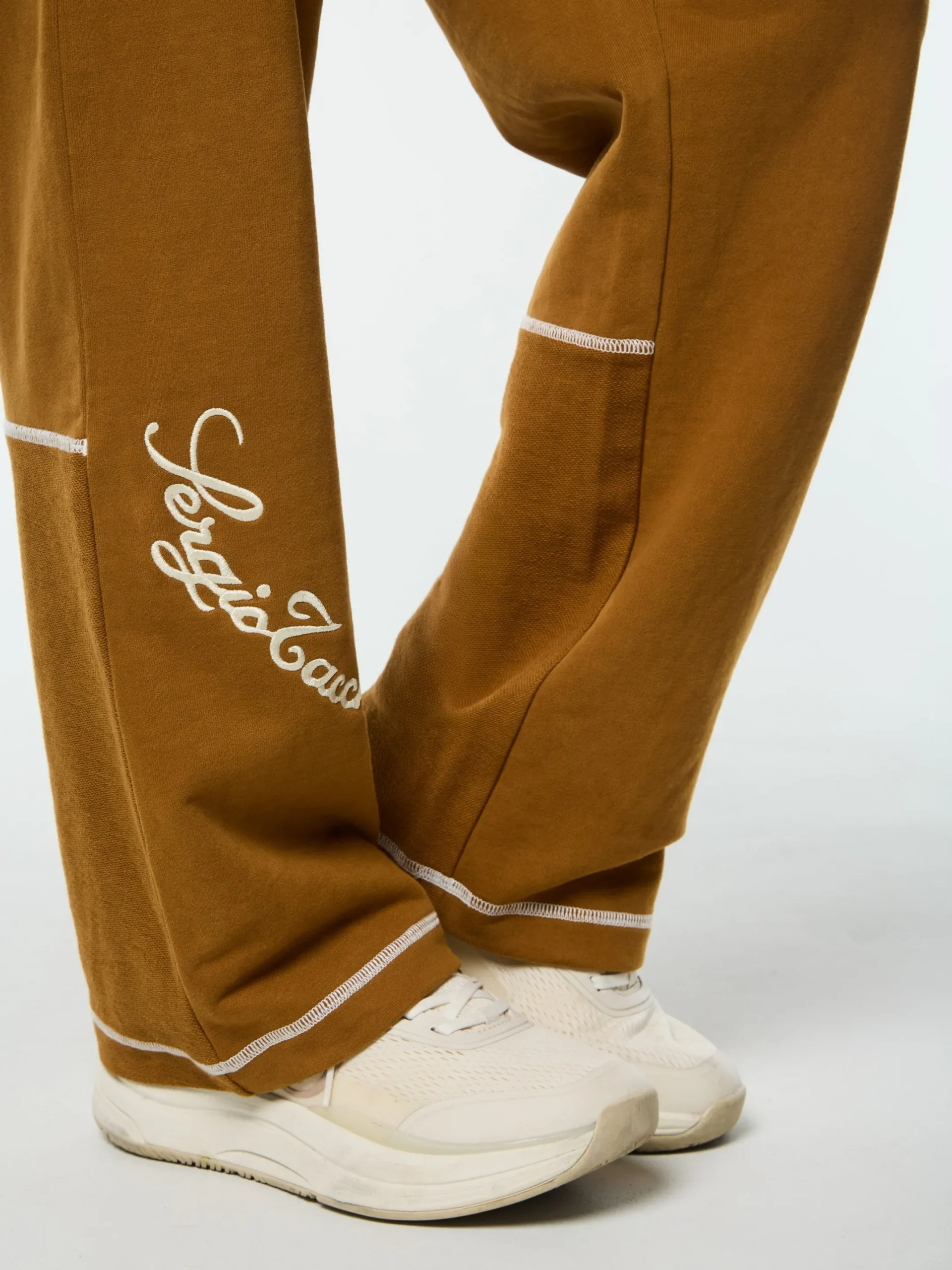 Greta Sweatpant- Bronze Brown