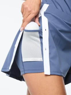 Idalia Skort- Blue Indigo