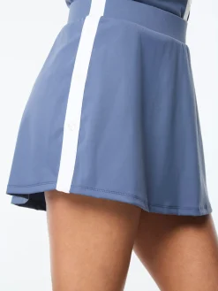 Idalia Skort- Blue Indigo