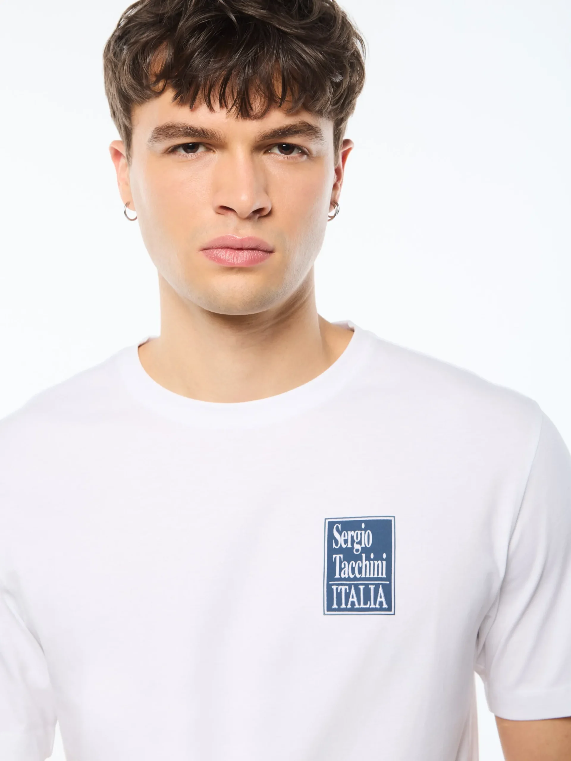 Italia T-Shirt-Brilliant White