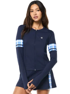 Lara Contour Jacket- Maritime Blue