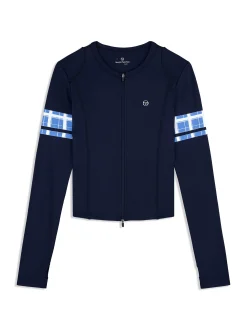 Lara Contour Jacket- Maritime Blue