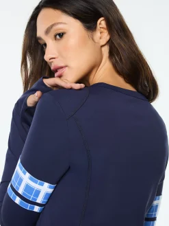 Lara Contour Jacket- Maritime Blue