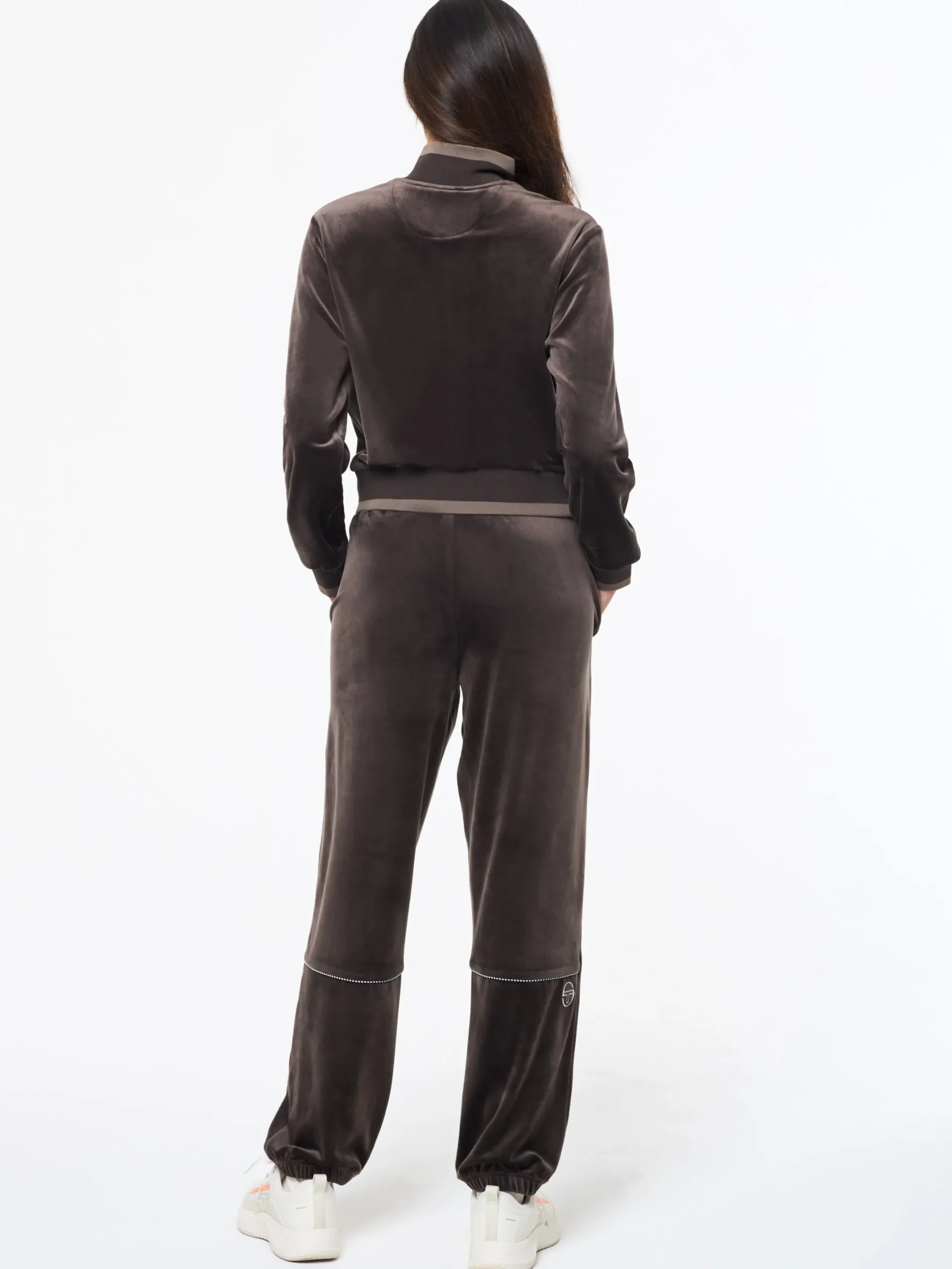 Leta Velour Jacket- Mulch