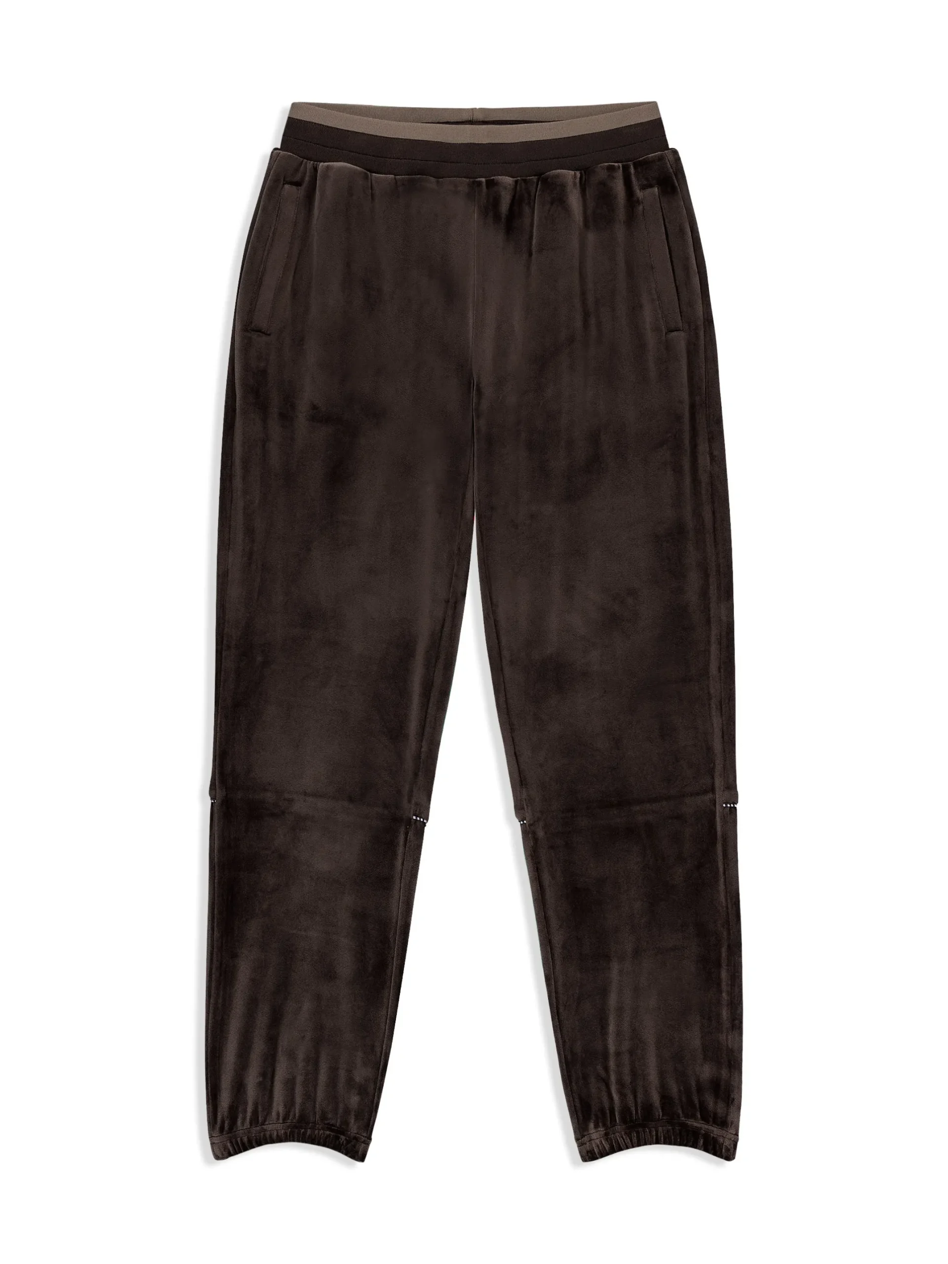 Leta Velour Pant- Mulch