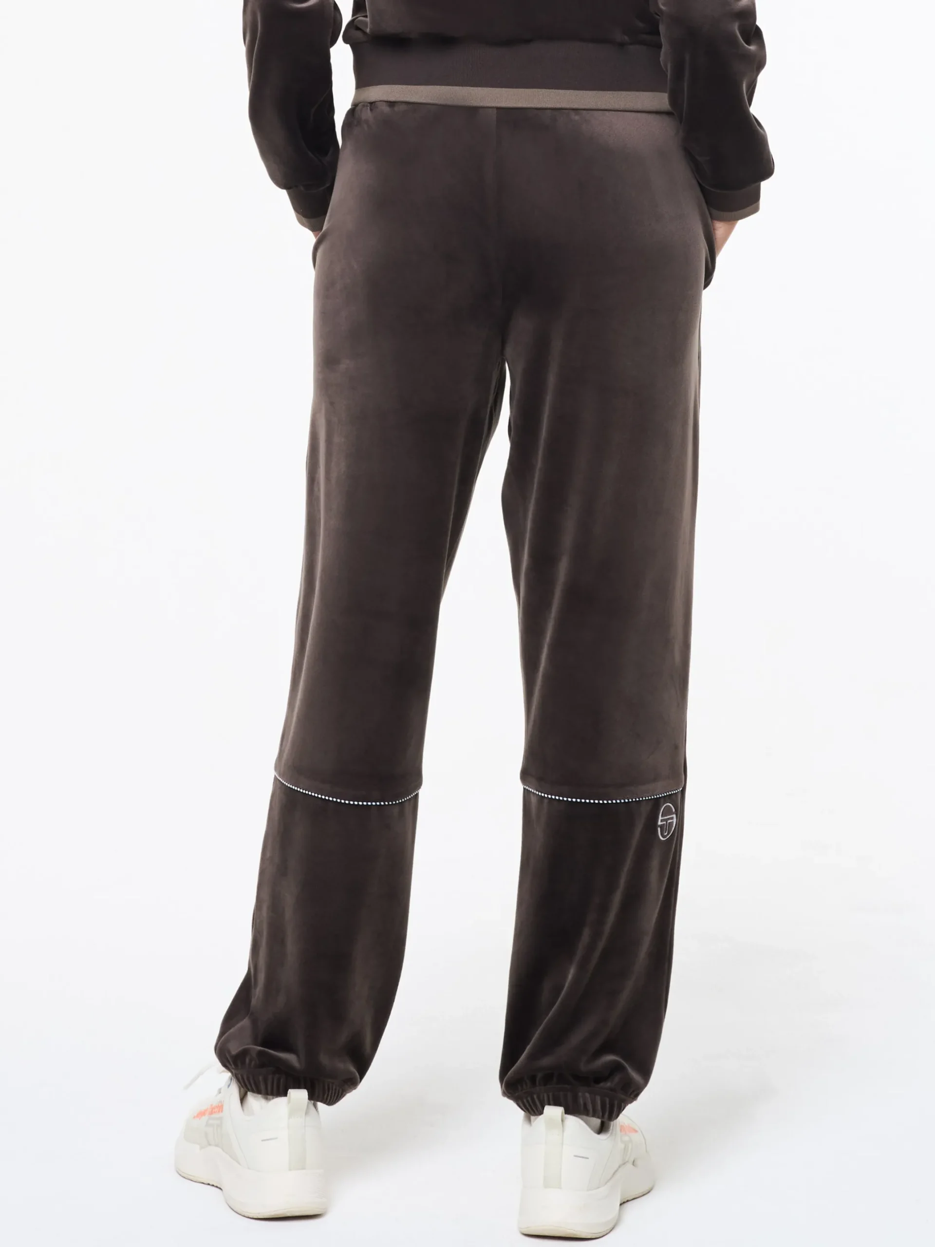 Leta Velour Pant- Mulch