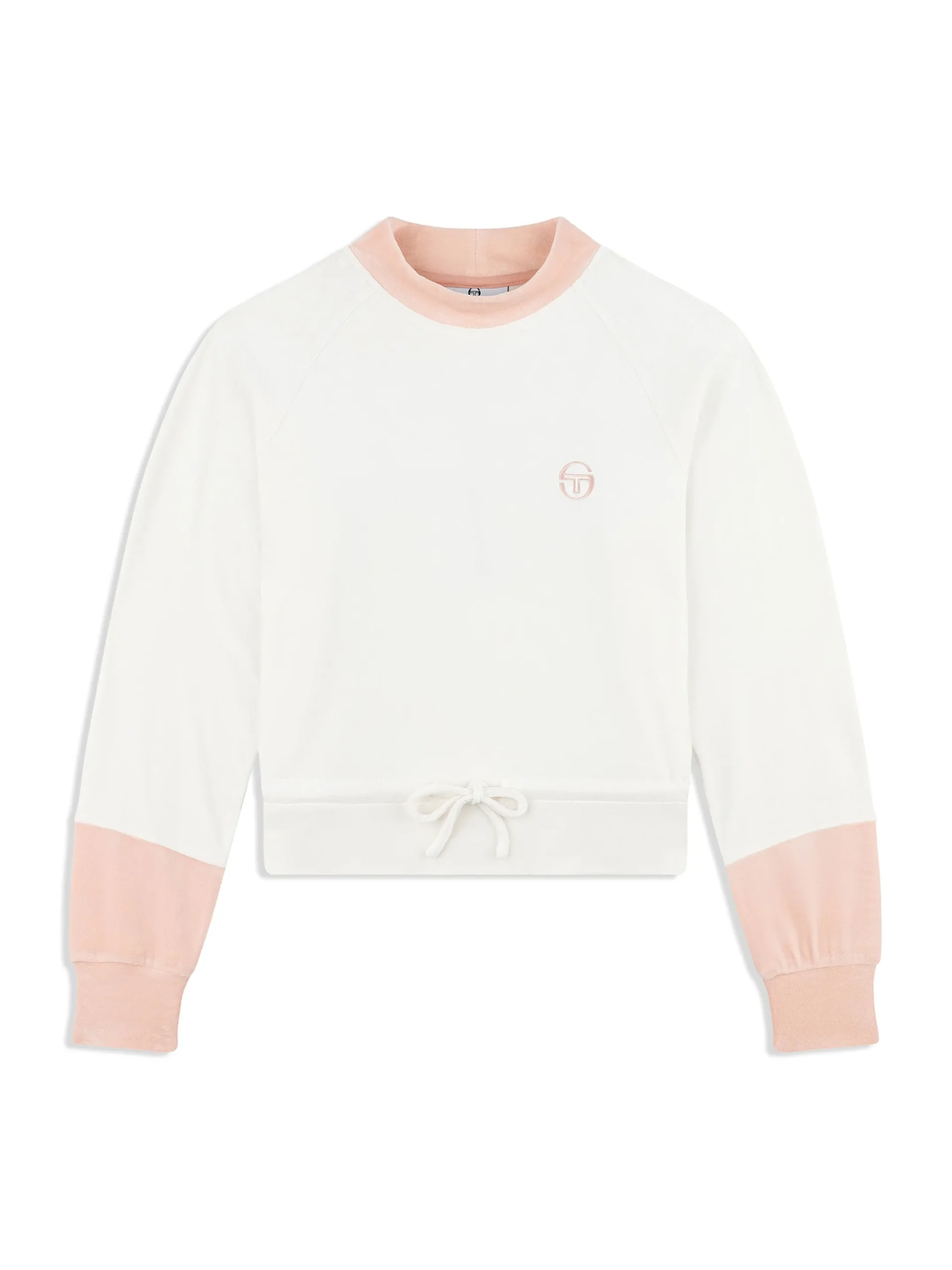 Lina Velour Top- Gardenia