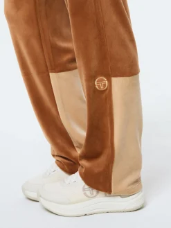 Lina Velour Track Pant- Candied Ginger