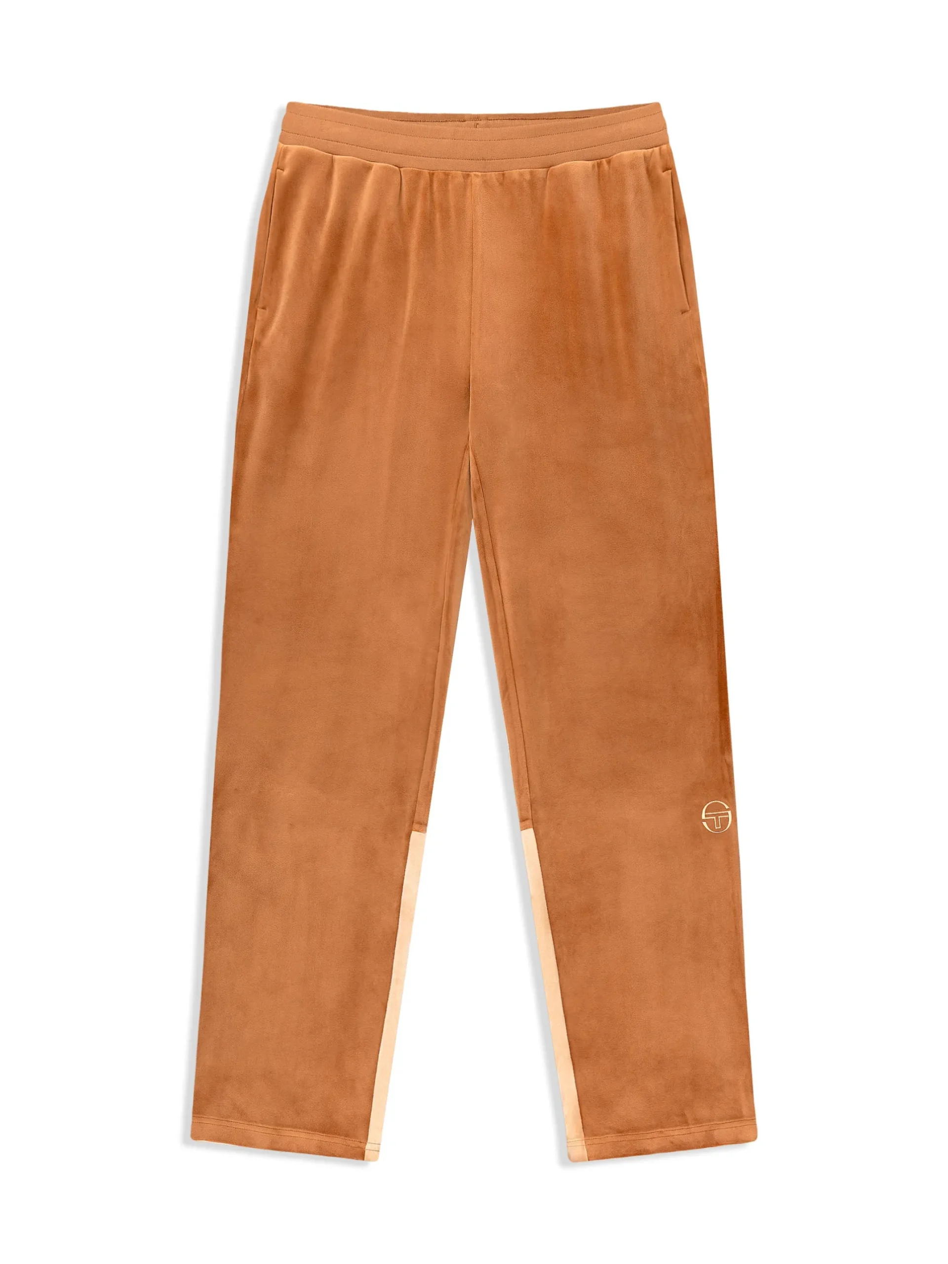Lina Velour Track Pant- Candied Ginger