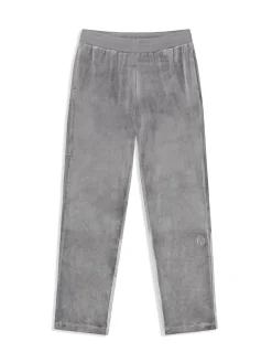 Lina Velour Track Pant- Quiet Shade